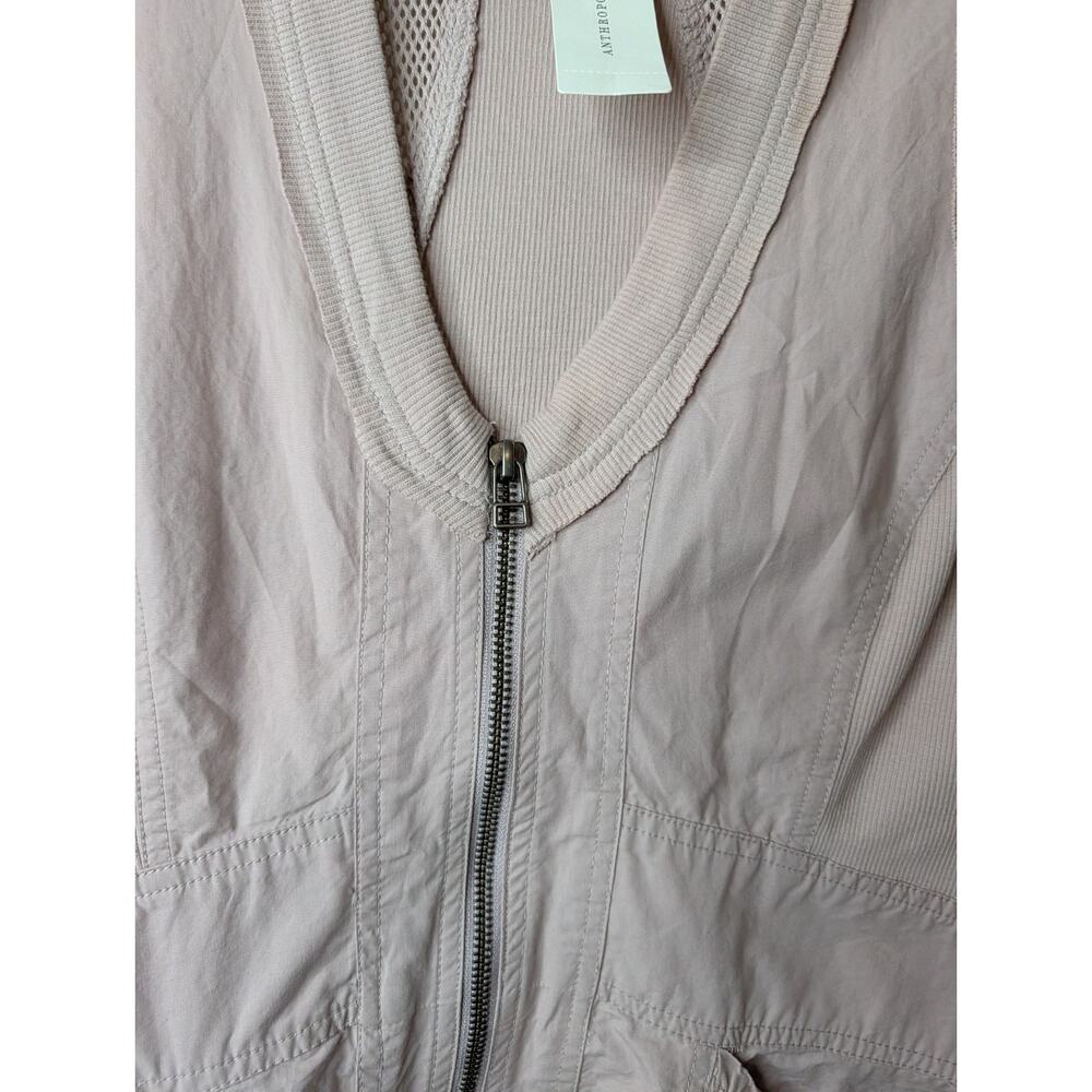 Anthropologie Daily Practice Trek Utility Mini Dress Muted Rose Size S New - Picture 7 of 14